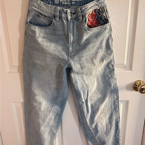 Men's Light Blue Relaxed Jeans